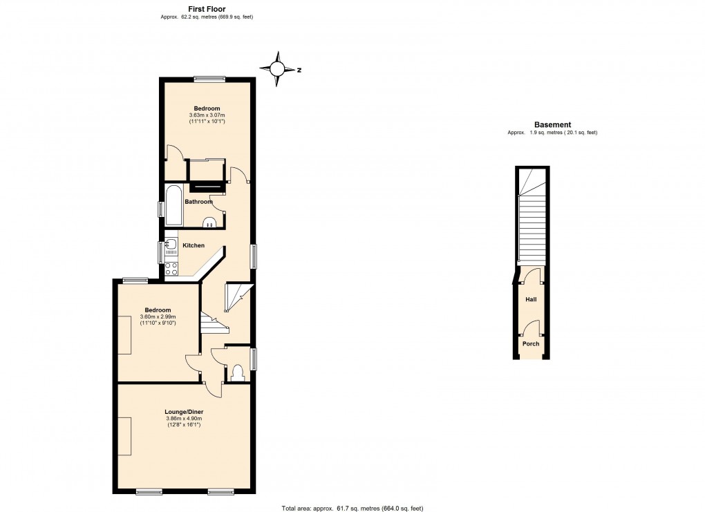 Floorplan for Alma Road, Windsor