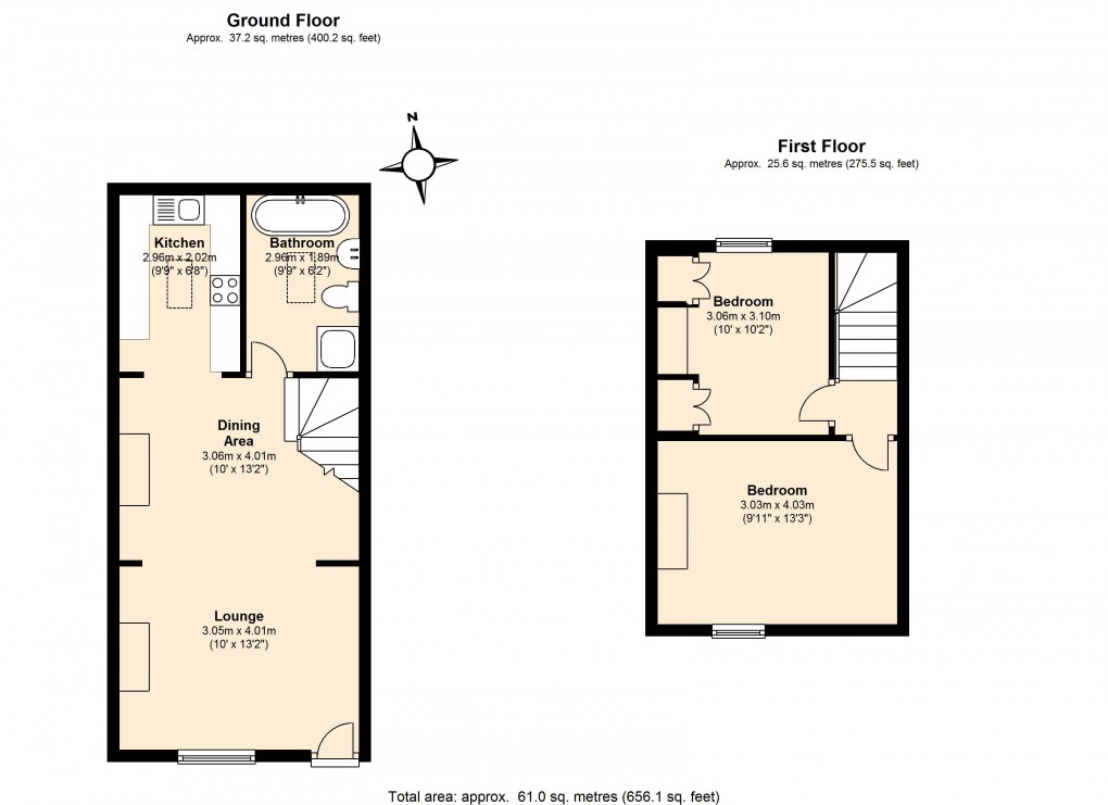 Floorplan for Swan Terrace, Windsor