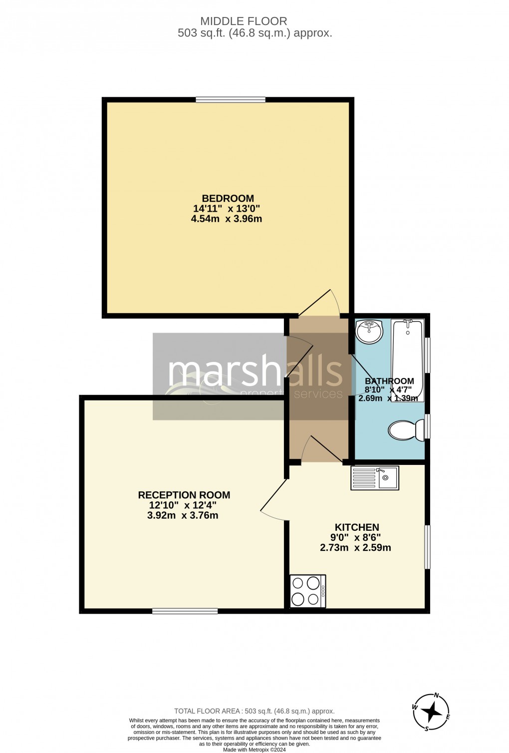 Floorplan for Clarence Road, SL4