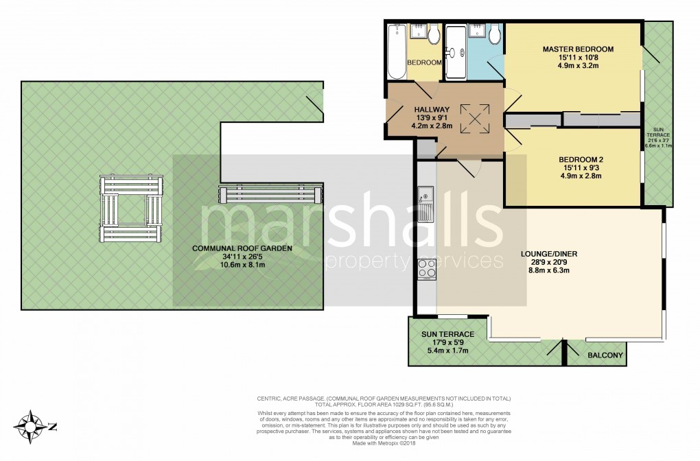 Floorplan for  Acre Passage, Windsor 