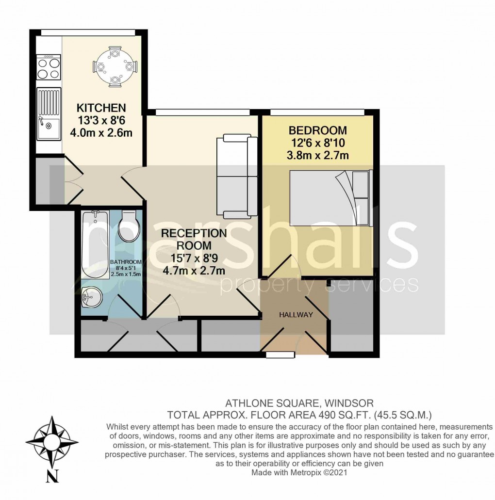 Floorplan for Athlone Square, Windsor