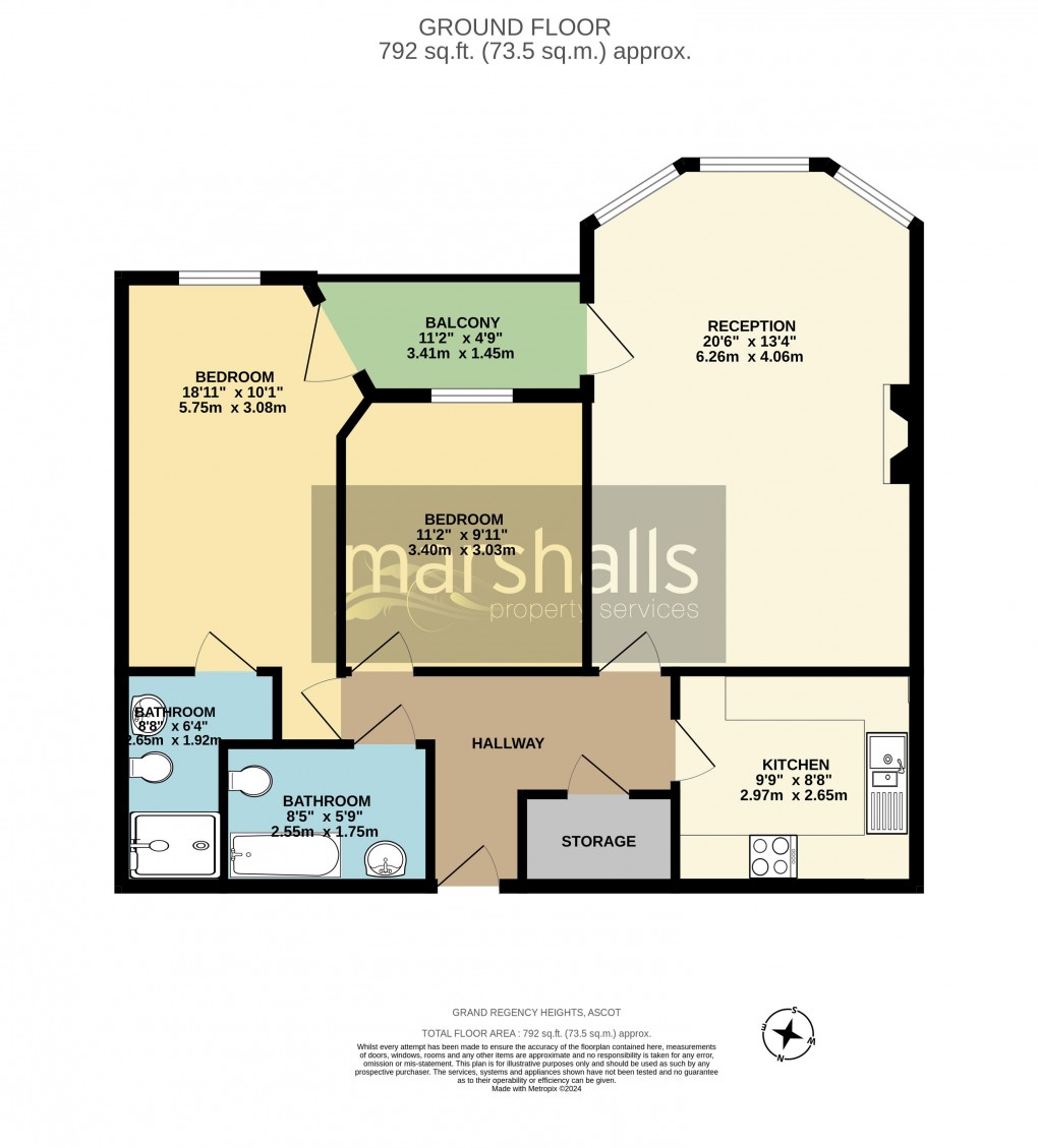 Floorplan for Grand Regency Heights, Ascot