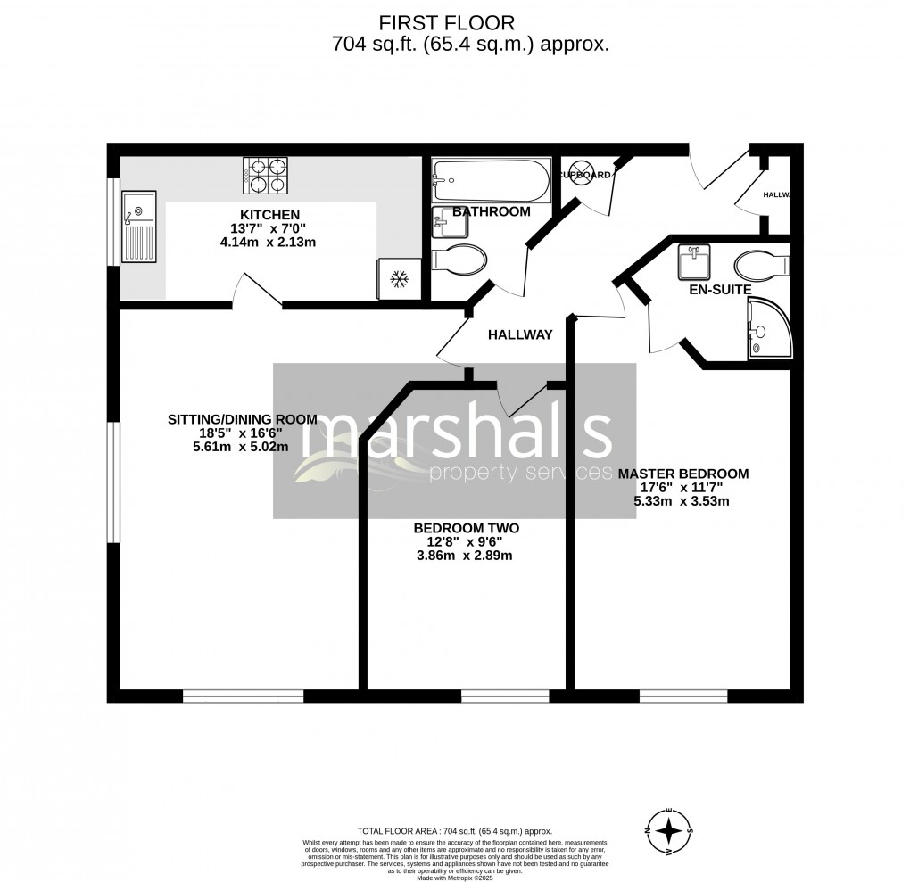 Floorplan for Clarendon Court