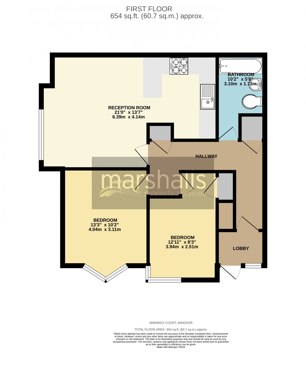 Floorplan for Windsor, Berkshire