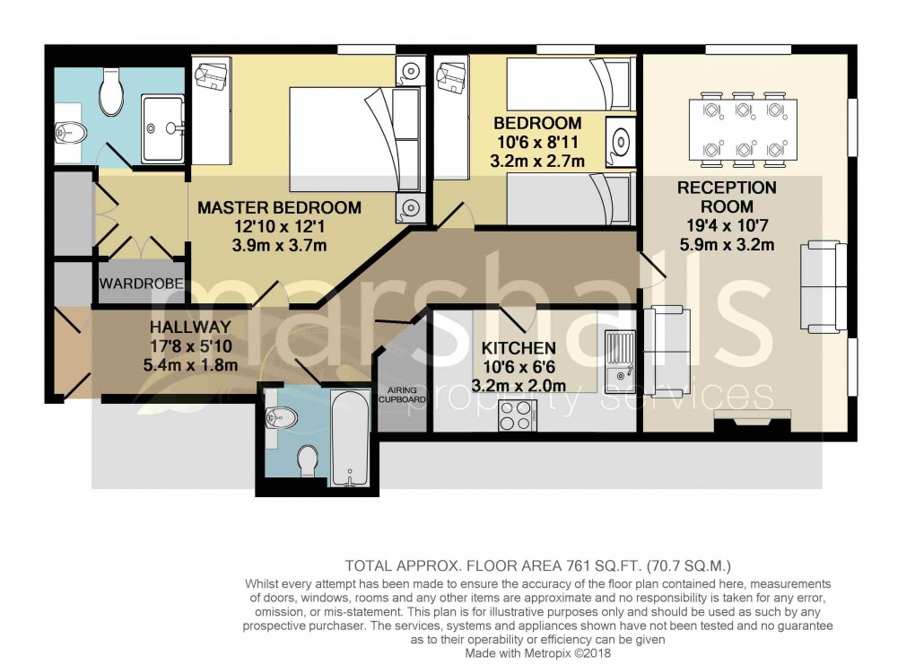 Floorplan for Wellington Lodge, Windsor