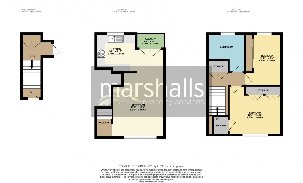 Floorplan for Osborne Court, Windsor