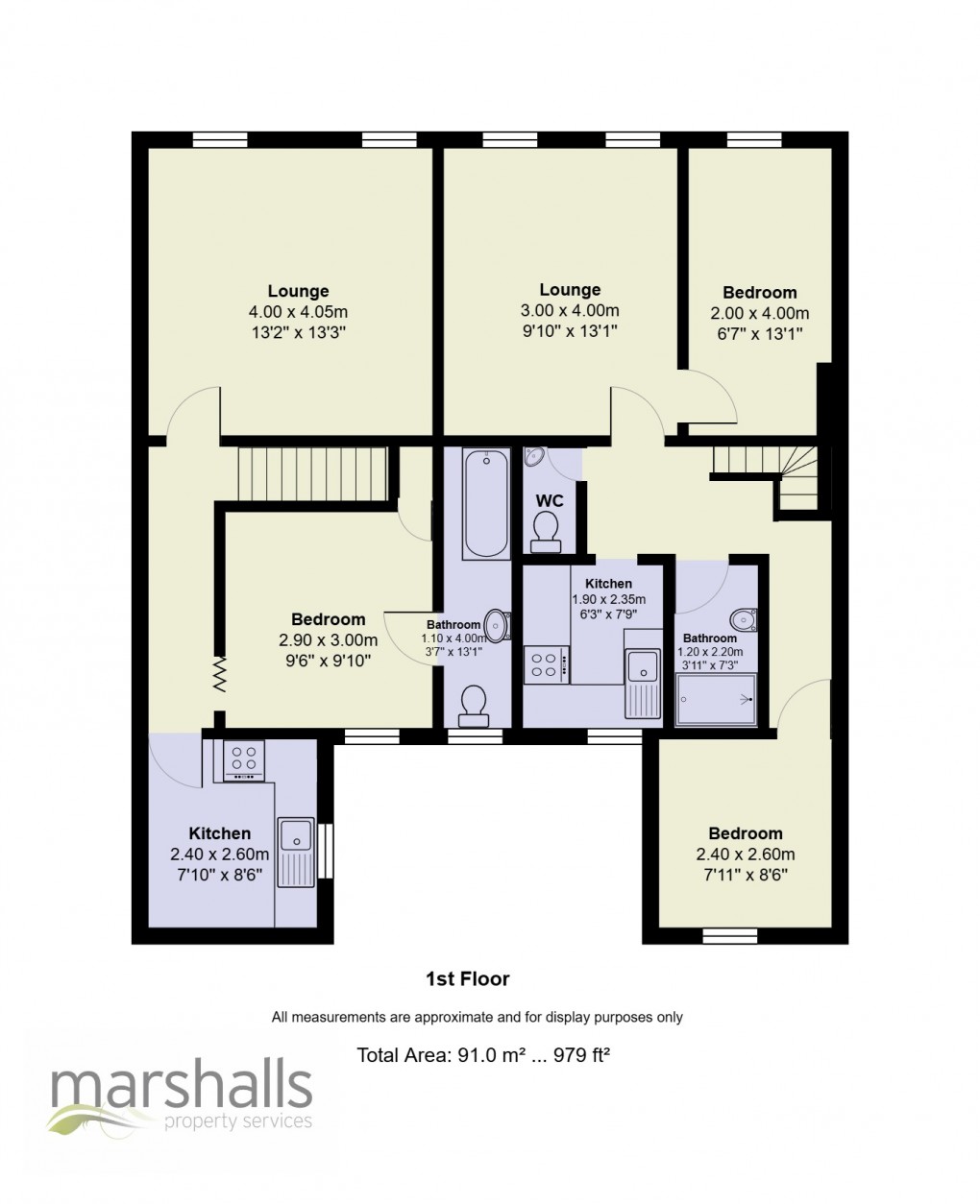 Floorplan for Temple Cottages, Datchet